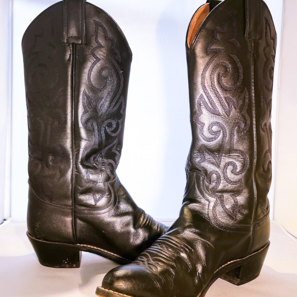 Justin Cowboy Boots - Picture 6 of 7